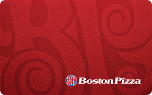 Boston Pizza Virtual Gift Card - Ages 15 to 20 by Boston Pizza