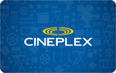 Cineplex Odeon Virtual Gift Card - Ages 40 to 45 by Cineplex Odeon