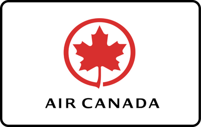 Air Canada virtual gift card - 40 to 45 years old by Air Canada