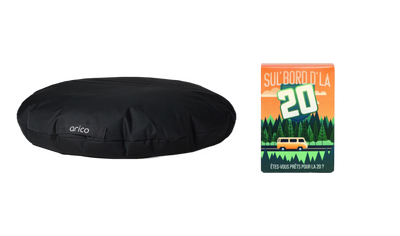Duo - Floor cushion + Sul'bord d'la 20 game by Signé Local