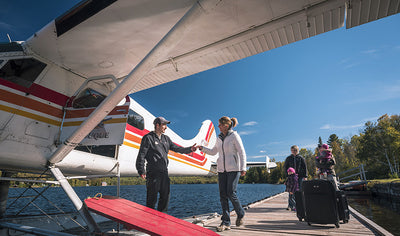 30-minute seaplane flight by Québec Hydravion