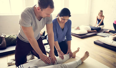 Atelier de massage en duo à Québec par Studio Blanc