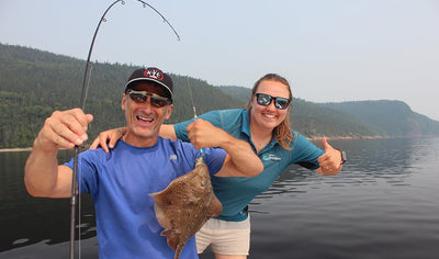 Guided fishing excursion on the Saguenay Fjord by Pêche Aventures Saguenay