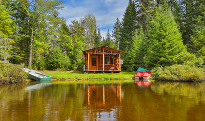 Trout fishing and 2 nights in a chalet on a private lake by Pourvoirie Pavillon Basilières